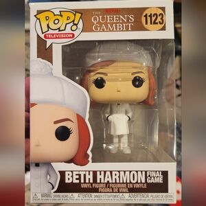 Funko Pop! Beth Harmon in White Outfit